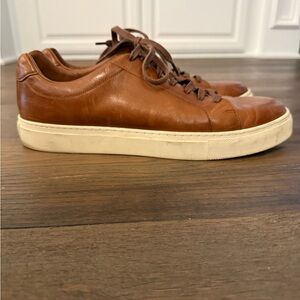 Cole Haan Men's Grand Crosscourt Traveler British Tan Leather Sneakers